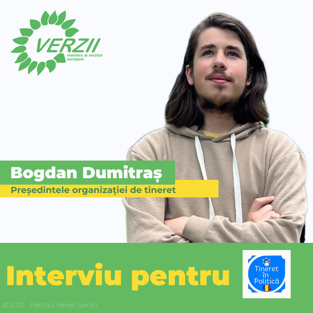 Bogdan Dumitraș, interviu pentru Tineret în Politică